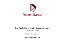 Tablet Screenshot of dconsultancz.com
